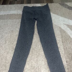 Gray seamless leggings